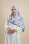 Nura Scarf Heliotrope Gray 1