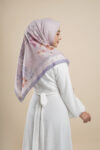 Nura Scarf Heliotrope Gray 1