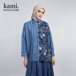 LAIQA DROP SHOULDER SHIRT MACAROON PRINTED 3